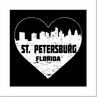 Saint Petersburg, Florida - T Shirt Posters and Art